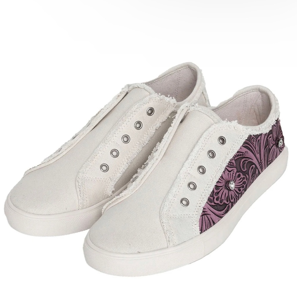 Montana West Floral Canvas Shoes